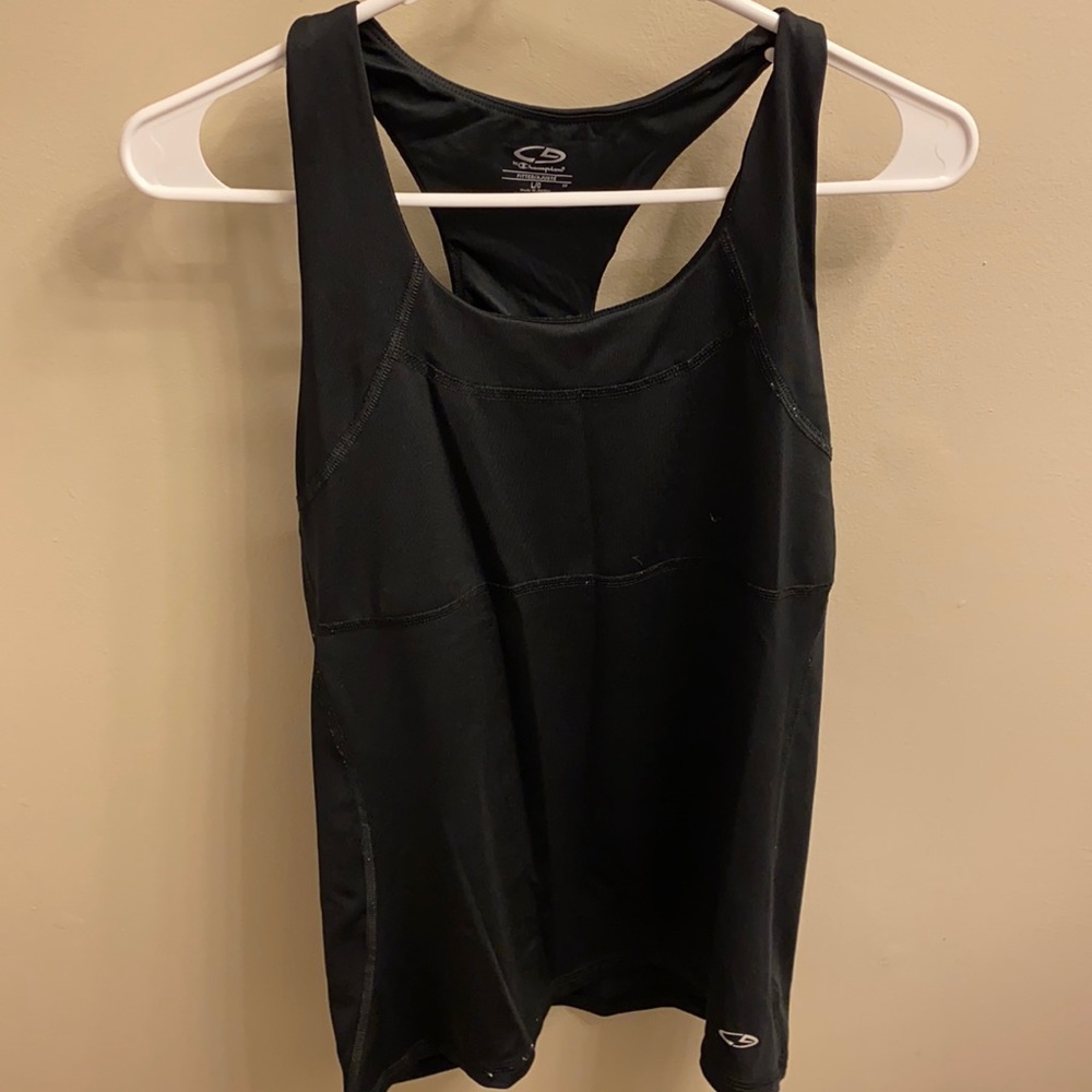 Champion women’s racer back tank top | size Large